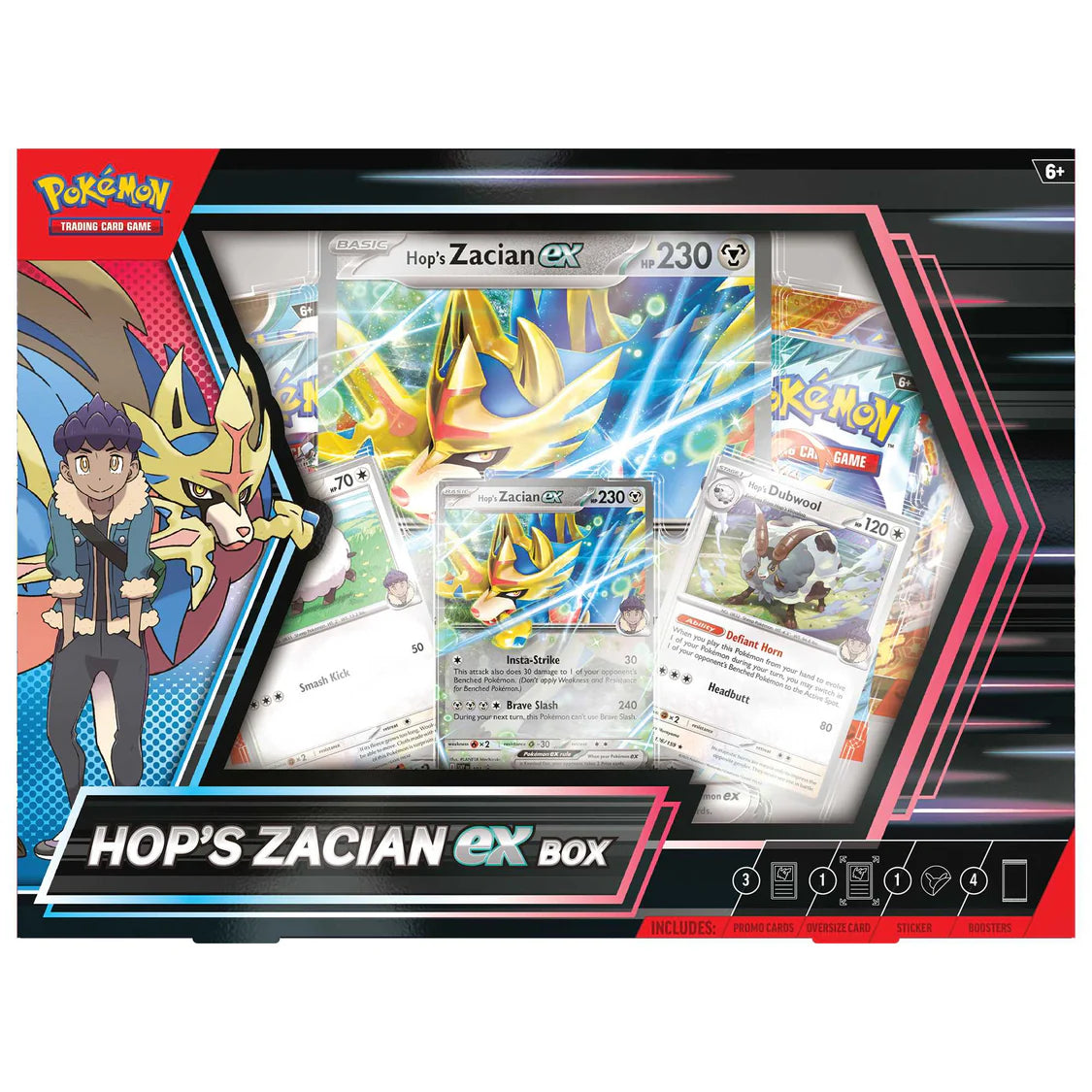 Hop's Zacian EX Box