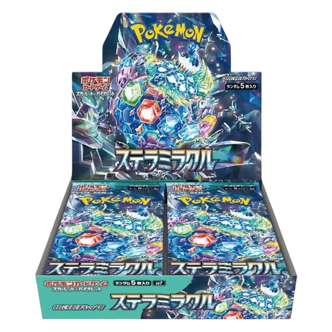 Japanese Pokémon stellar miracle booster box