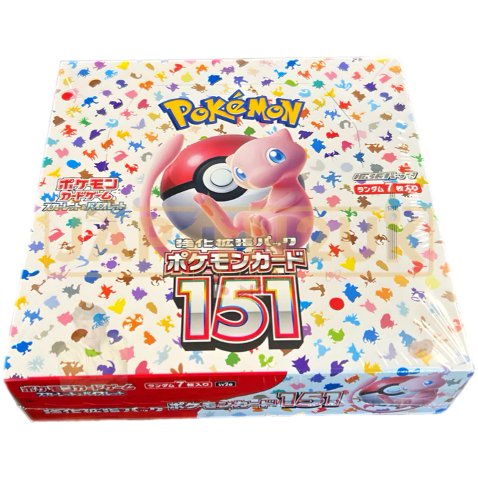 Japanese 151 Booster Box Popworldltd Japanese 151 Booster Box Popworldltd