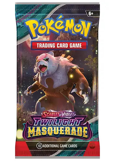 Pokmon TCG: Scarlet & Violet Twilight Masquerade Booster Pack Popworldltd Pokmon TCG: Scarlet & Violet Twilight Masquerade Booster Pack Popworldltd