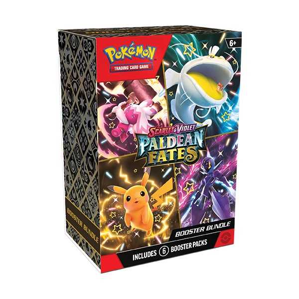 Pokemon TCG: Scarlet & Violet 4.5 Paldean Fates booster bundle